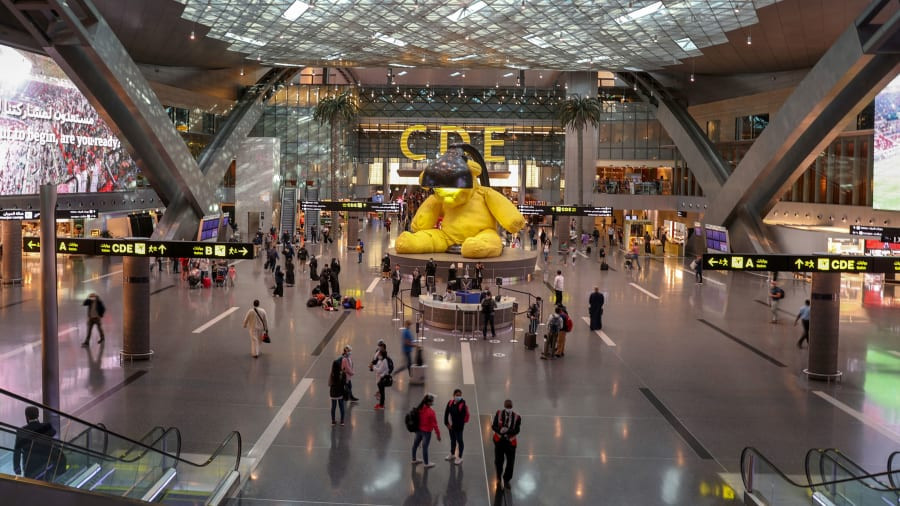 1.Катарын Хамад олон улсын онгоцны буудал
