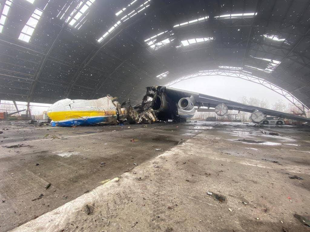 Антонов Ан-225 онгоцны үлдэгдэл