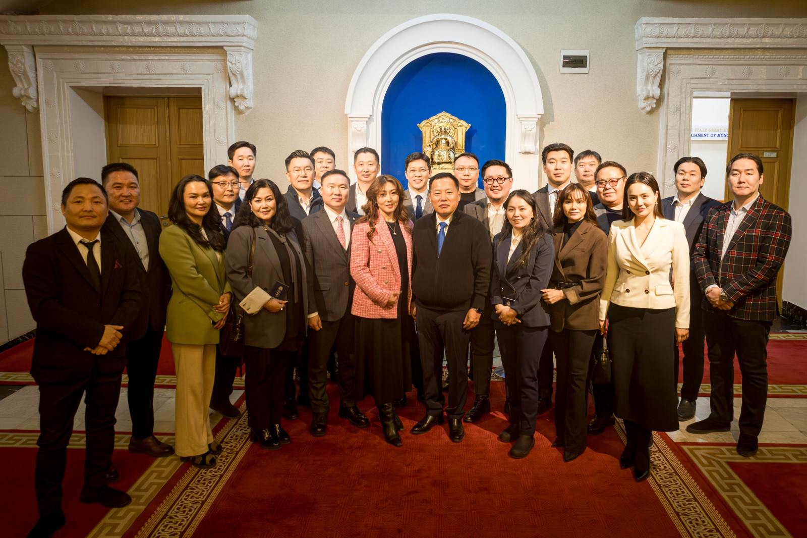 2026.02.02-ны өдөр АН-д эдгээр залуус элсэж, О.Цогтгэрэл батлахыг нь гардуулжээ