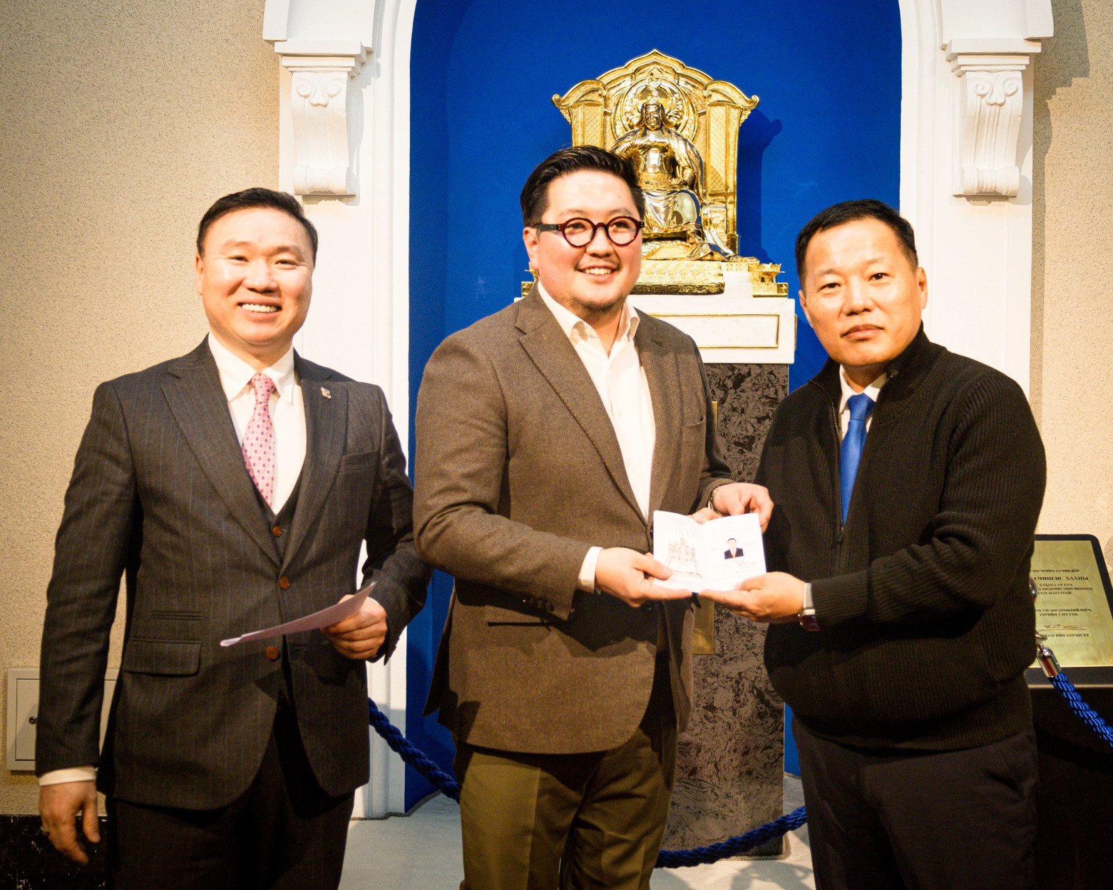 Зургийн голд Налайх дүүргийн АН-ын дарга Н.Гансүх. 2026.02.02