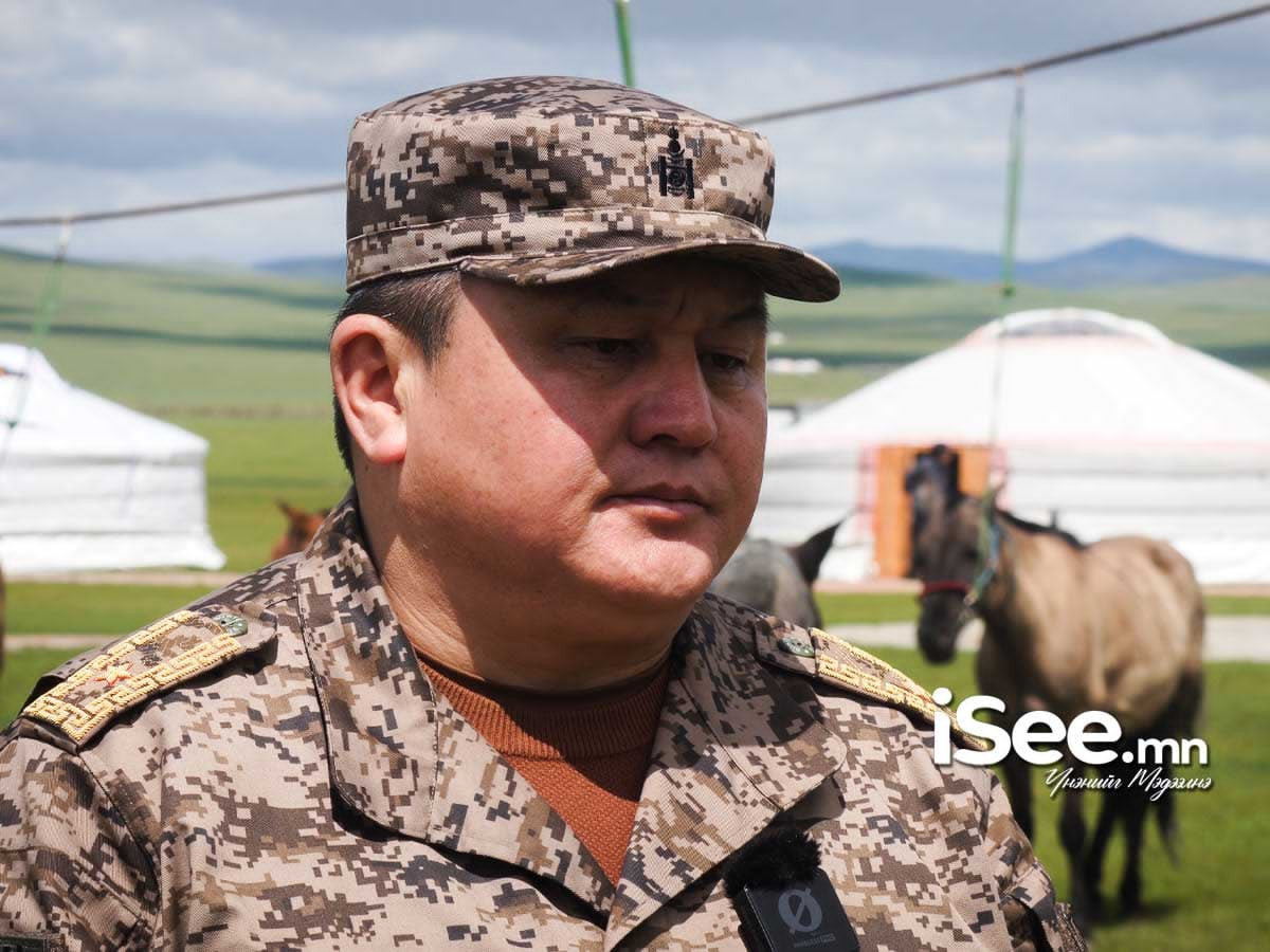 ШШГЕГ-ын дарга, Бригадын генерал А.Намсаманд. 2026.07.12