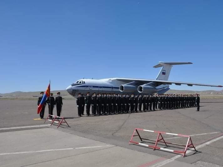 Ялалтын парадад оролцох Монголын цэргүүд Москвад очжээ