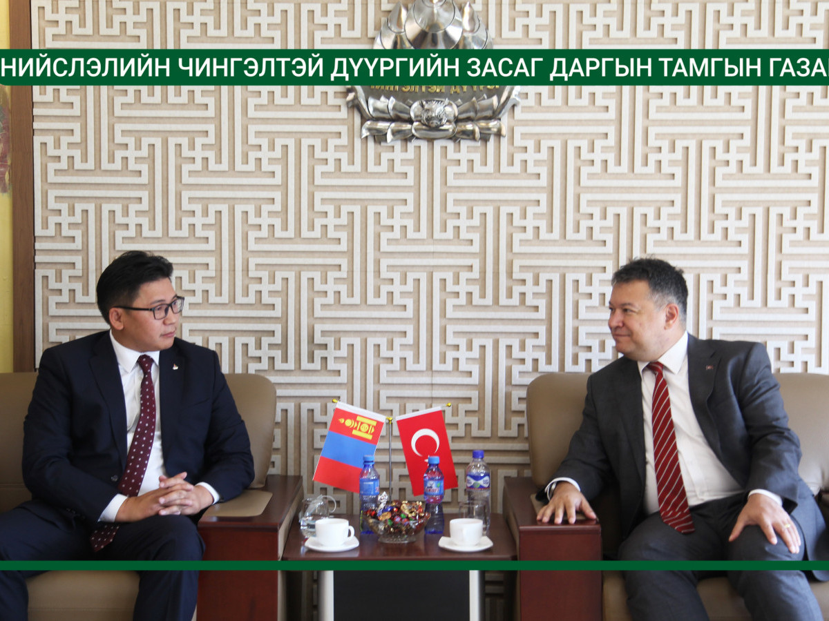 ЧД-ийн Засаг дарга Н.Батсүмбэрэл Туркийн Элчин сайдыг хүлээн авч уулзлаа 