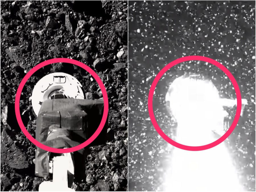 ВИДЕО: НАСА-ийн сансрын хөлөг нэн эртний астероид дээр бууж, дээж авч буй  шинэ бичлэг цацагджээ