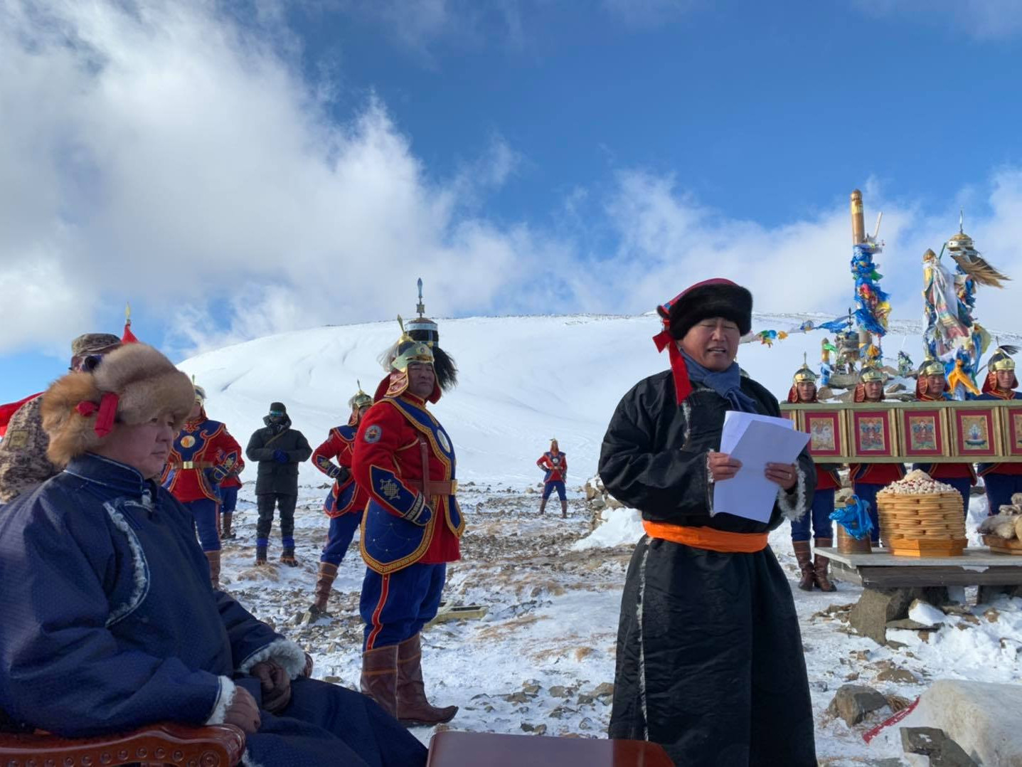 Бурхан Халдун хайрханы төрийн тахилгад Ерөнхий сайд У.Хүрэлсүх оролцов