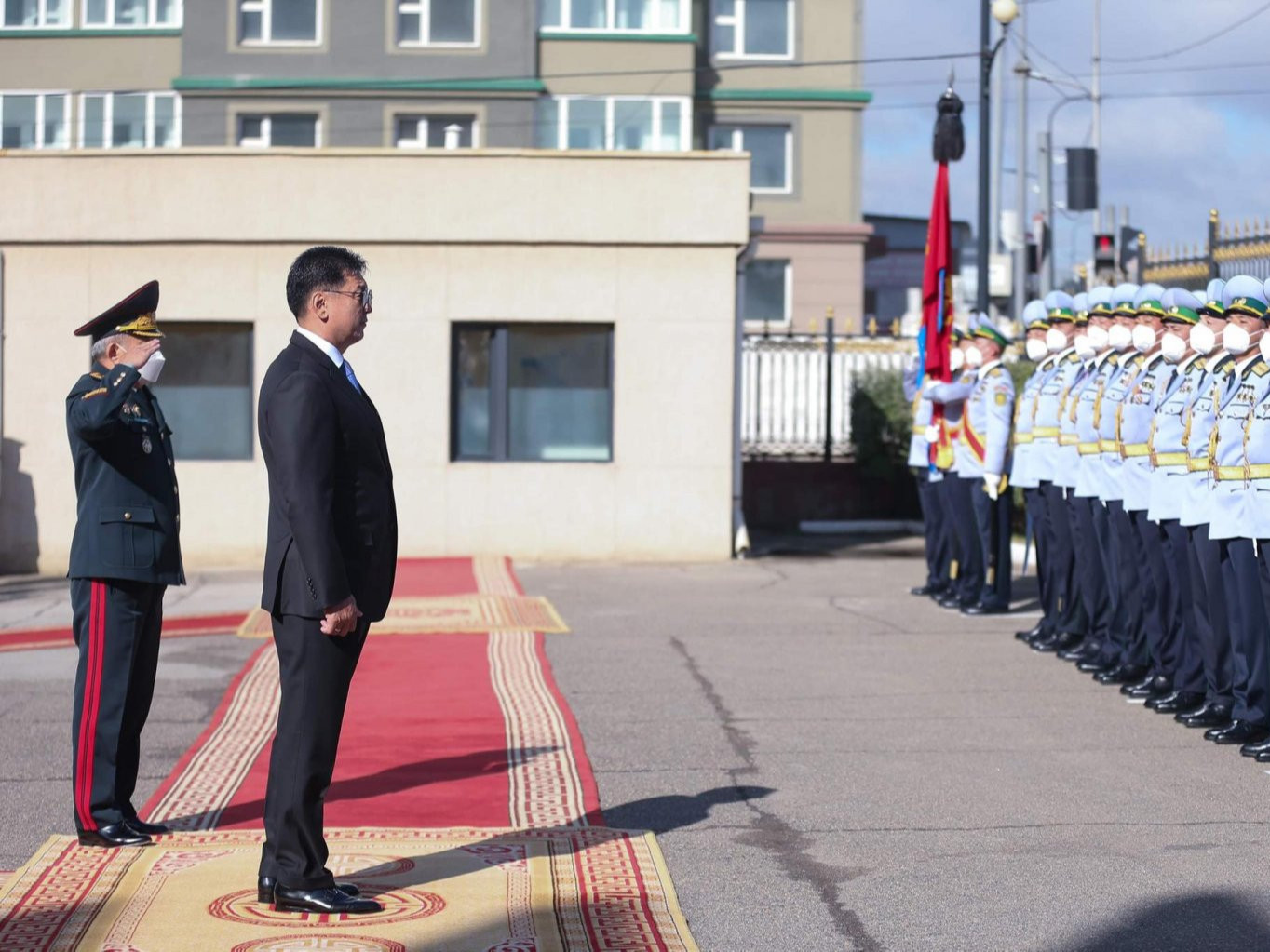 Ерөнхийлөгч өнөөдөр Хил хамгаалах ерөнхий газарт ажиллалаа