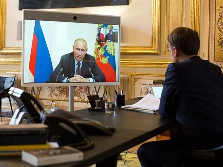 Францын Ерөнхийлөгч Э.Макрон В.Путин, В.Зеленский нартай ярьжээ