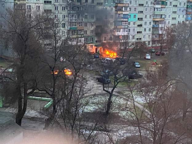 Халдлага үргэлжилж буй Мариуполь хотын дарга НАТО-г цэргээ оруулахыг уриаллаа