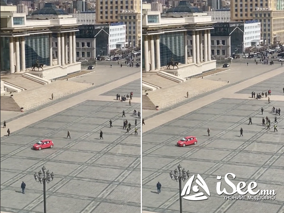 ВИДЕО: Өнөөдөр болж байгаа жагсаалын үеэр автомашинтай иргэн төв талбайд гарч эсэргүүцлээ илэрхийлэв