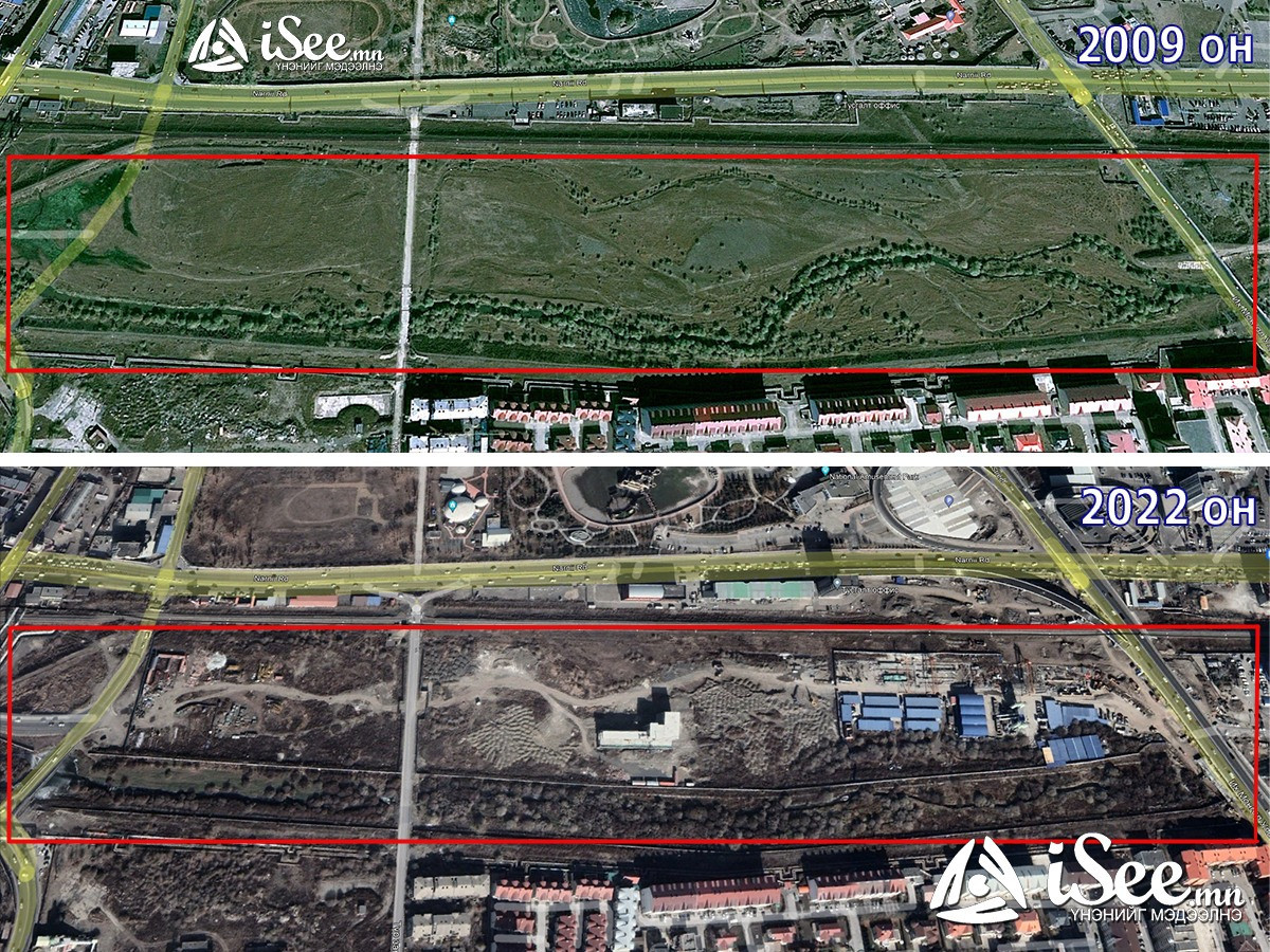 “Азийн том усан парк” биш 25 давхар орон сууц барина гэх газрын бургасыг "хядаж",  Төмөр зам, Голын бүсийг зөрчсөн байж болзошгүй байна