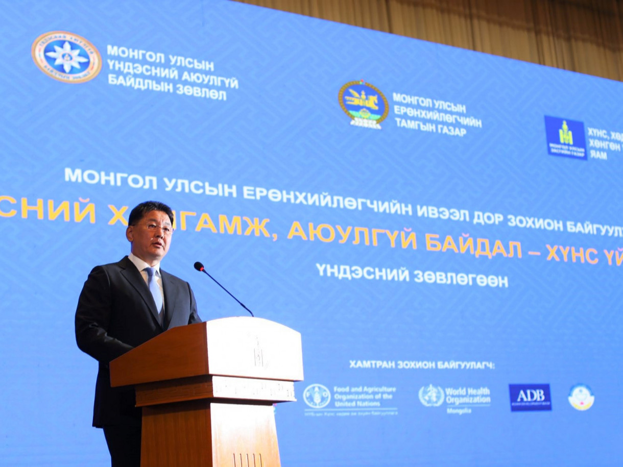 У.Хүрэлсүх: Манай улс хүнсний аюулгүй байдлаа бүрэн хянаж чадахгүй байна