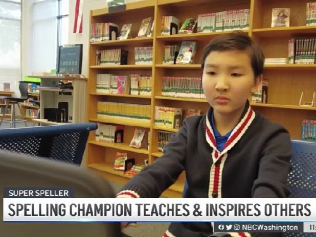 "Spelling Bee" тэмцээний таван удаагийн аварга 13 настай Д.Эрдэм хүүг америкийн NBC телевиз онцолжээ