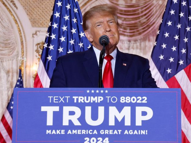 АНУ-ын 2024 оны ерөнхийлөгчийн сонгуульд Д.Трамп өрсөлдөнө гэдгээ зарлажээ