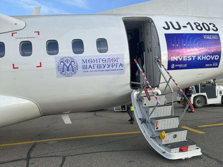 Hunnu Air компани Ховд аймгийн Invest Khovd 2023 Хөрөнгө оруулалтын форумд зориулан тусгай нислэг гаргаж өгчээ