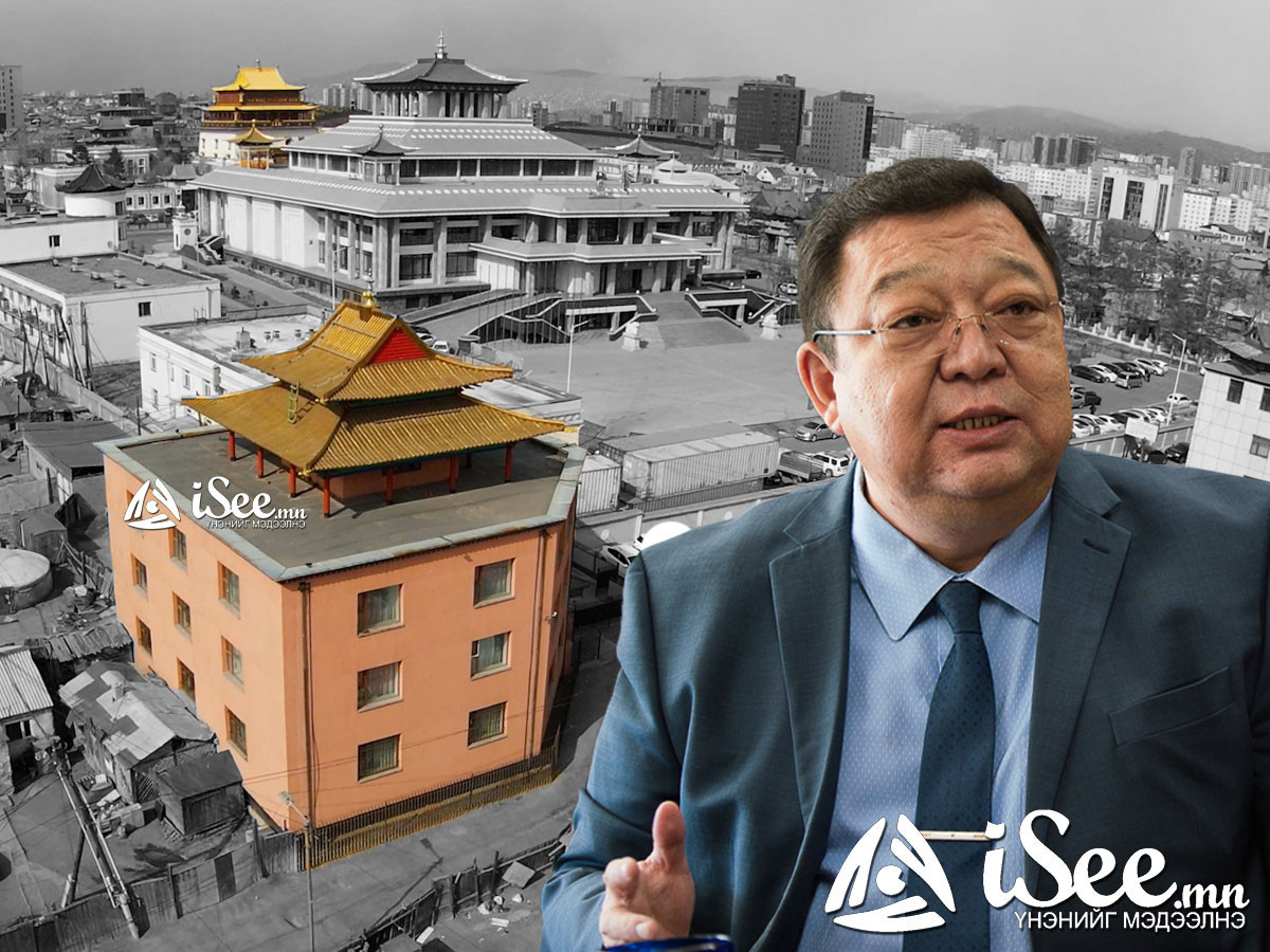 ВИДЕО: Гандангийн горооны зам дээр "Улаан сахиусны өргөө" гэх хийдийг С.Эрдэнэ барьж эхнэр, ээж, хүүхдүүдийнхээ нэр дээр бүртгүүлжээ