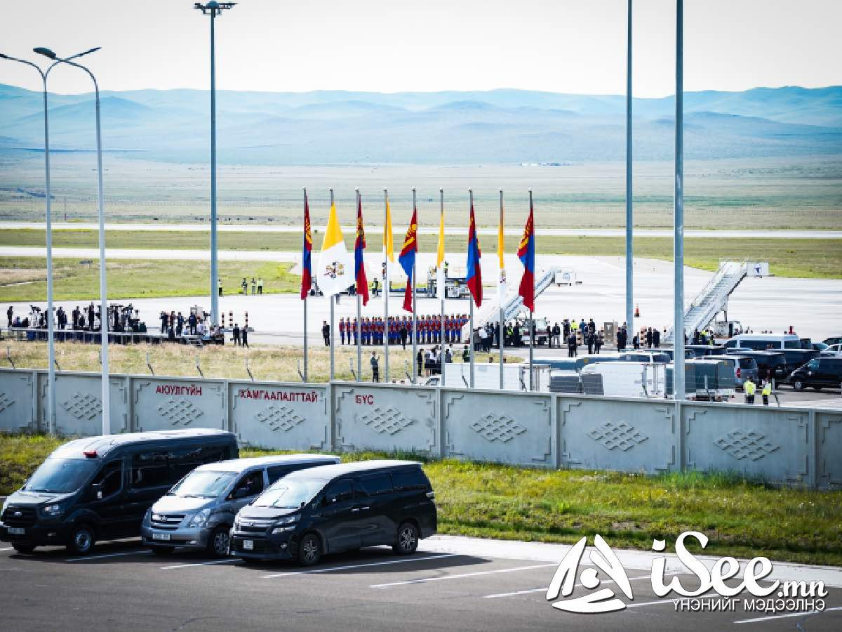 Ромын пап лам Монголд ирж буйтай холбогдуулан авто замын хөдөлгөөнийг түр хугацаанд хэсэгчлэн хаана