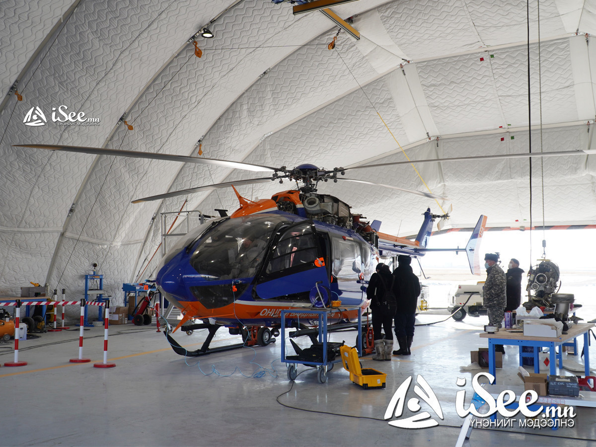 Онцгой байдлын байгууллага Агаараас эрэн хайх, аврах Нисэх хүчний шинэ ангитай боллоо 