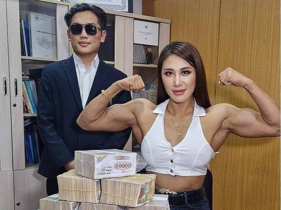 Фитнес модель Н.Анужинг 100 сая төгрөгөөр ивээн тэтгэж, гэрээ байгуулжээ