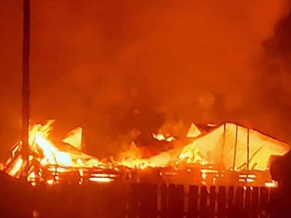 Завхан аймгийн Баянтэс сумын 220 хүүхдийн хичээлийн байр өнгөрсөн шөнө шатжээ 