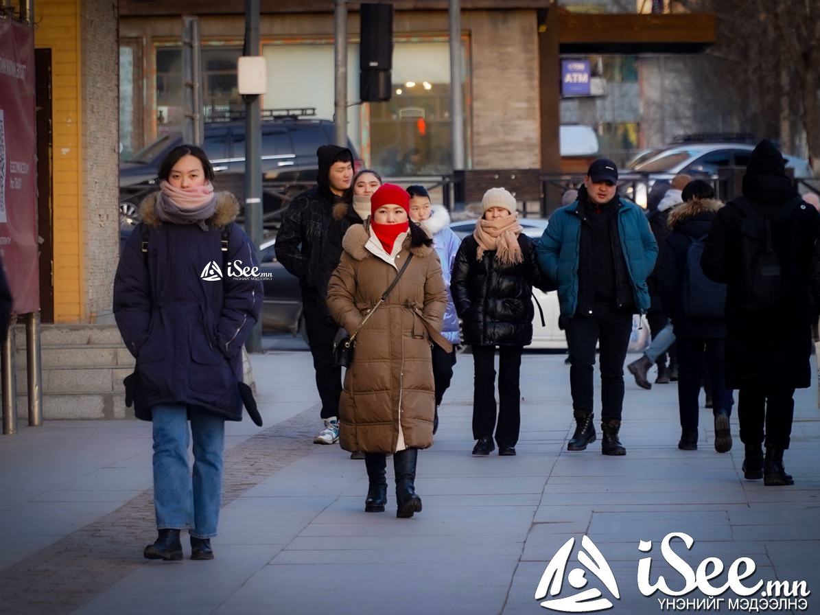 Улаанбаатарт 13 градус хүйтэн байна