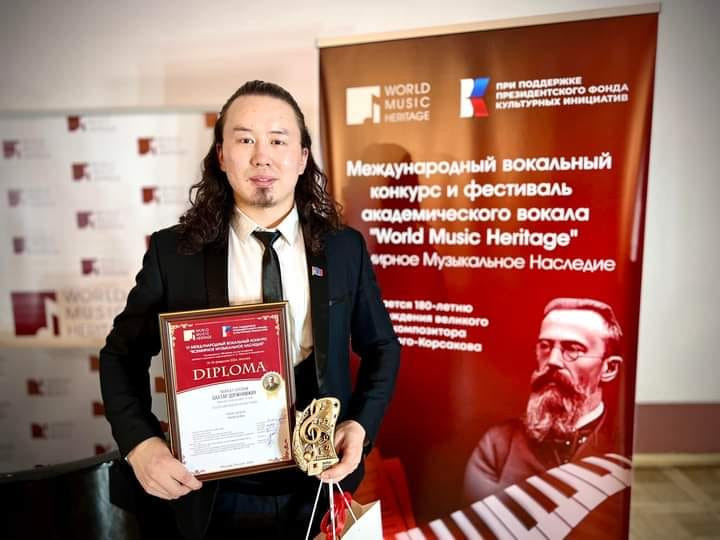 Б.Доржнамжим "World Music Heritage" олон улсын дуурийн гоцлол дуулаачдын уралдаанд тэргүүн байр эзэлжээ