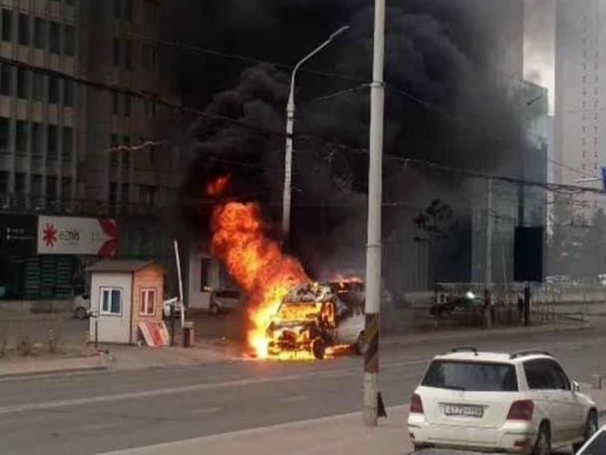 ШУУРХАЙ: Энхтайваны гүүрэн дээр татсан автомашины галыг бүрэн унтрааж, зорчих хэсгийн хөдөлгөөнийг нээжээ