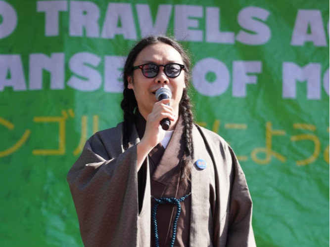 "VIVANT" кинонд тоглосон Б.Барслхагва Японд болж буй “Go Mongolia” арга хэмжээний тусгай "элч"-ээр ажиллажээ