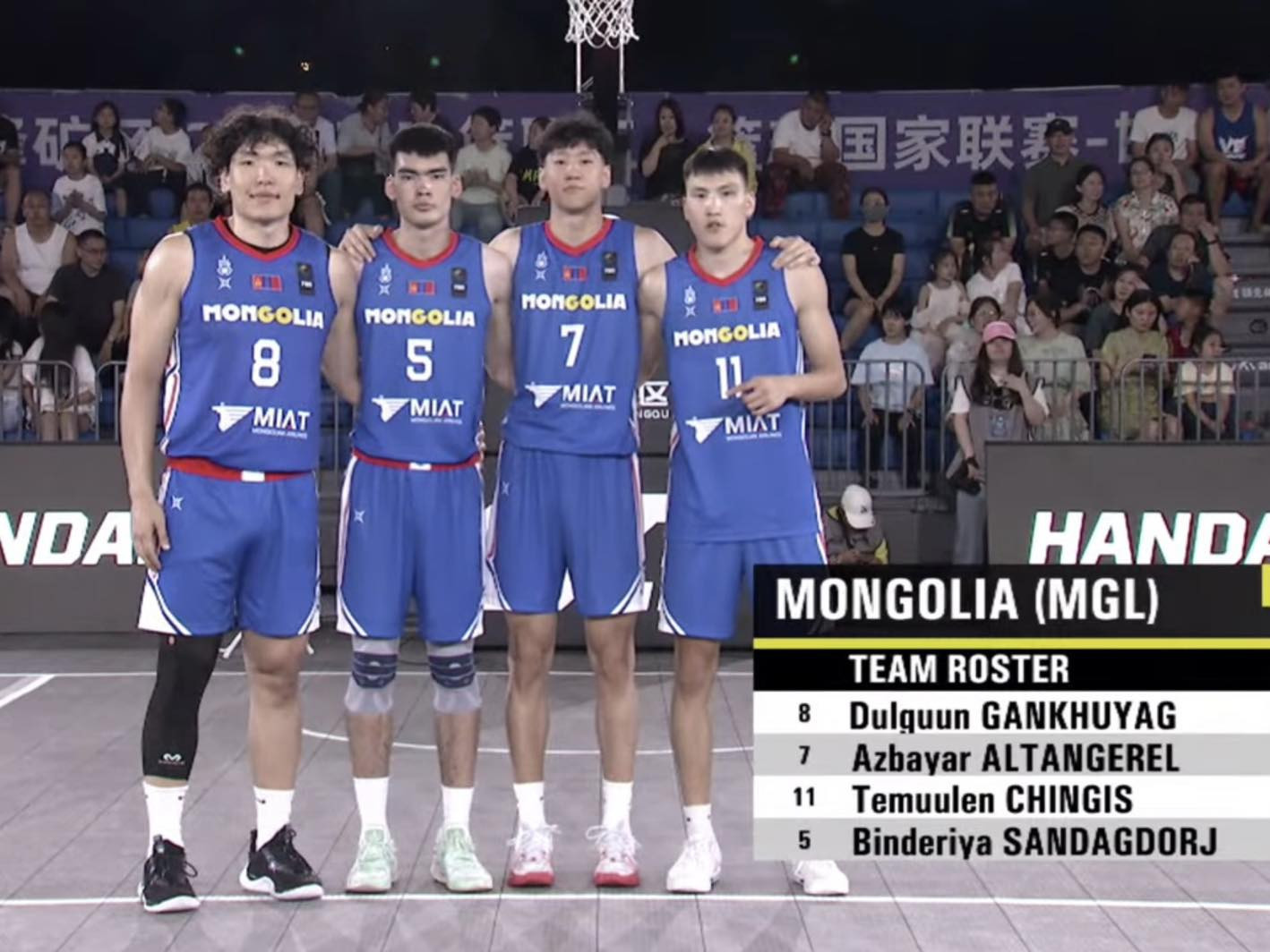 Монголын эрэгтэй шигшээ баг U23 насны “FIBA 3x3 Nations League, Stop-1” тэмцээний аваргаар тодорлоо