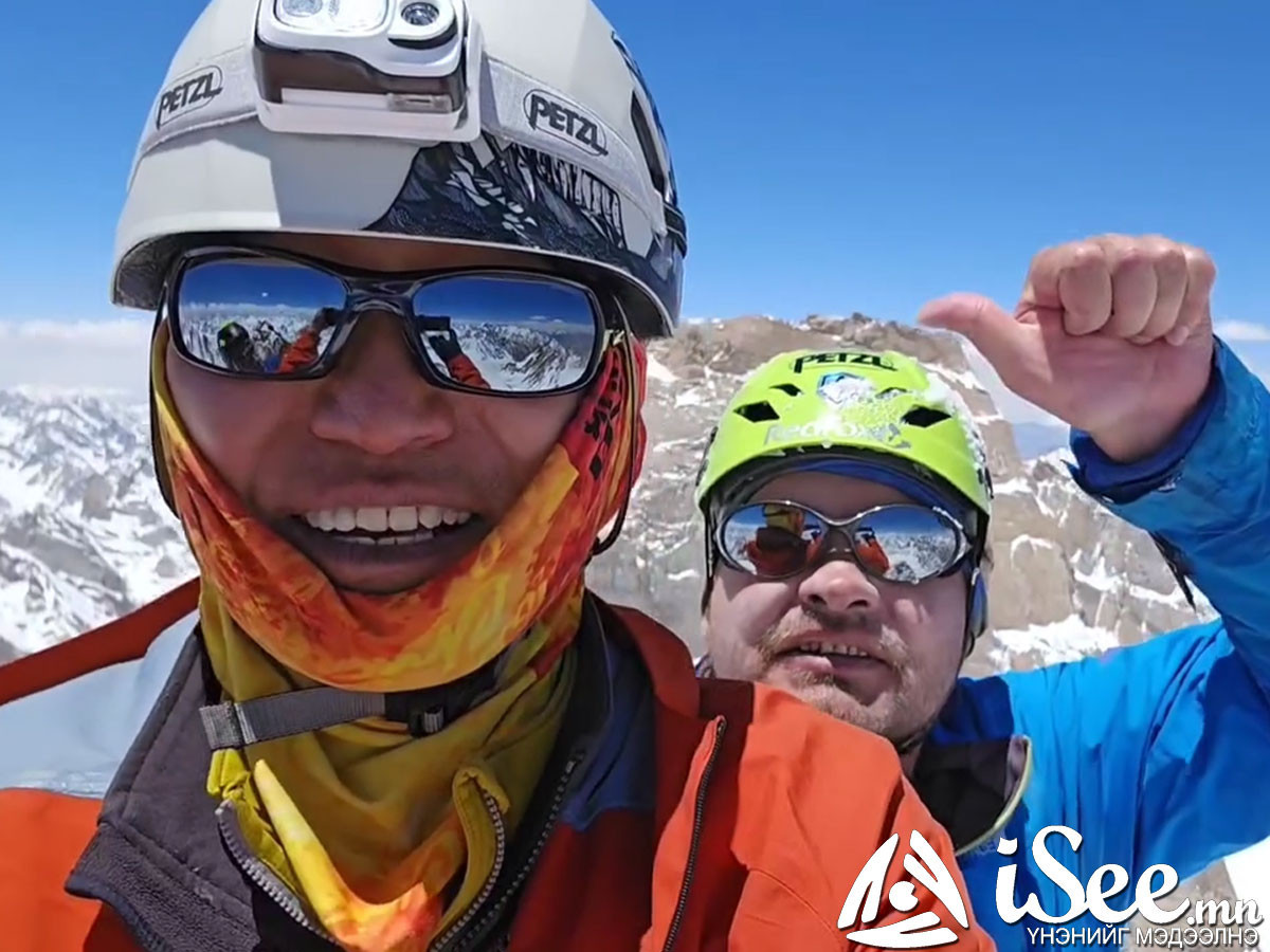 ВИДЕО: Л.Баярсайхан Гималайн нурууны хүн авирч үзээгүй 6218 метр өндөр оргилд гарсан анхны уулчдын нэг боллоо