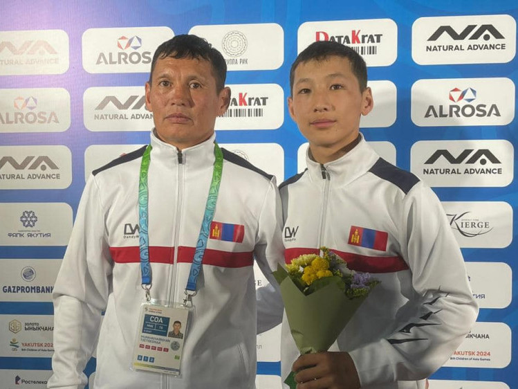 Азийн хүүхдийн спортын наадмын чөлөөт бөхийн төрөлд О.Баярсайхан алтан медаль хүртлээ