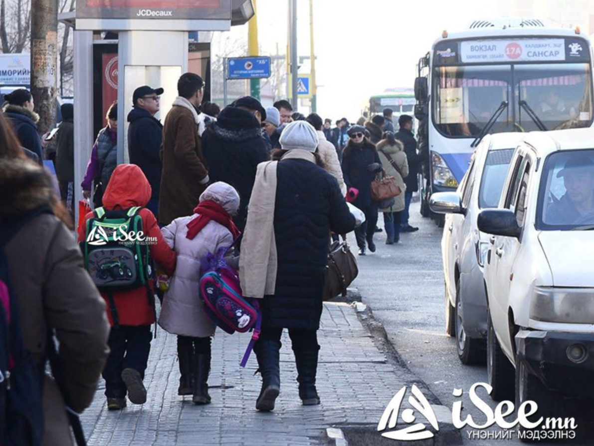 Улаанбаатарт 2 градус дулаан байна