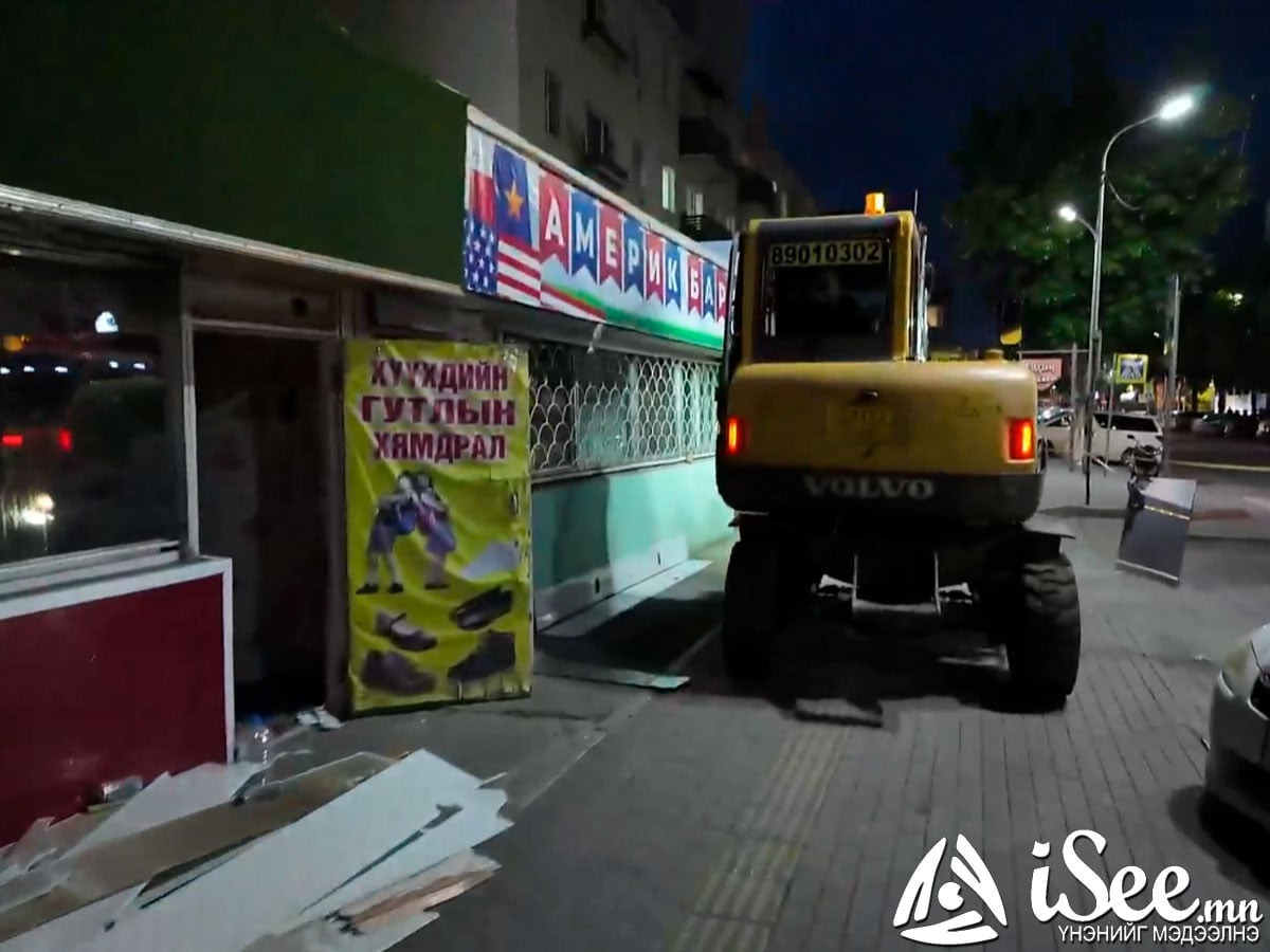 Урт цагааны зам дагуу зөвшөөрөлгүй барьсан найман павильоныг буулгаж, газрыг нь чөлөөлжээ