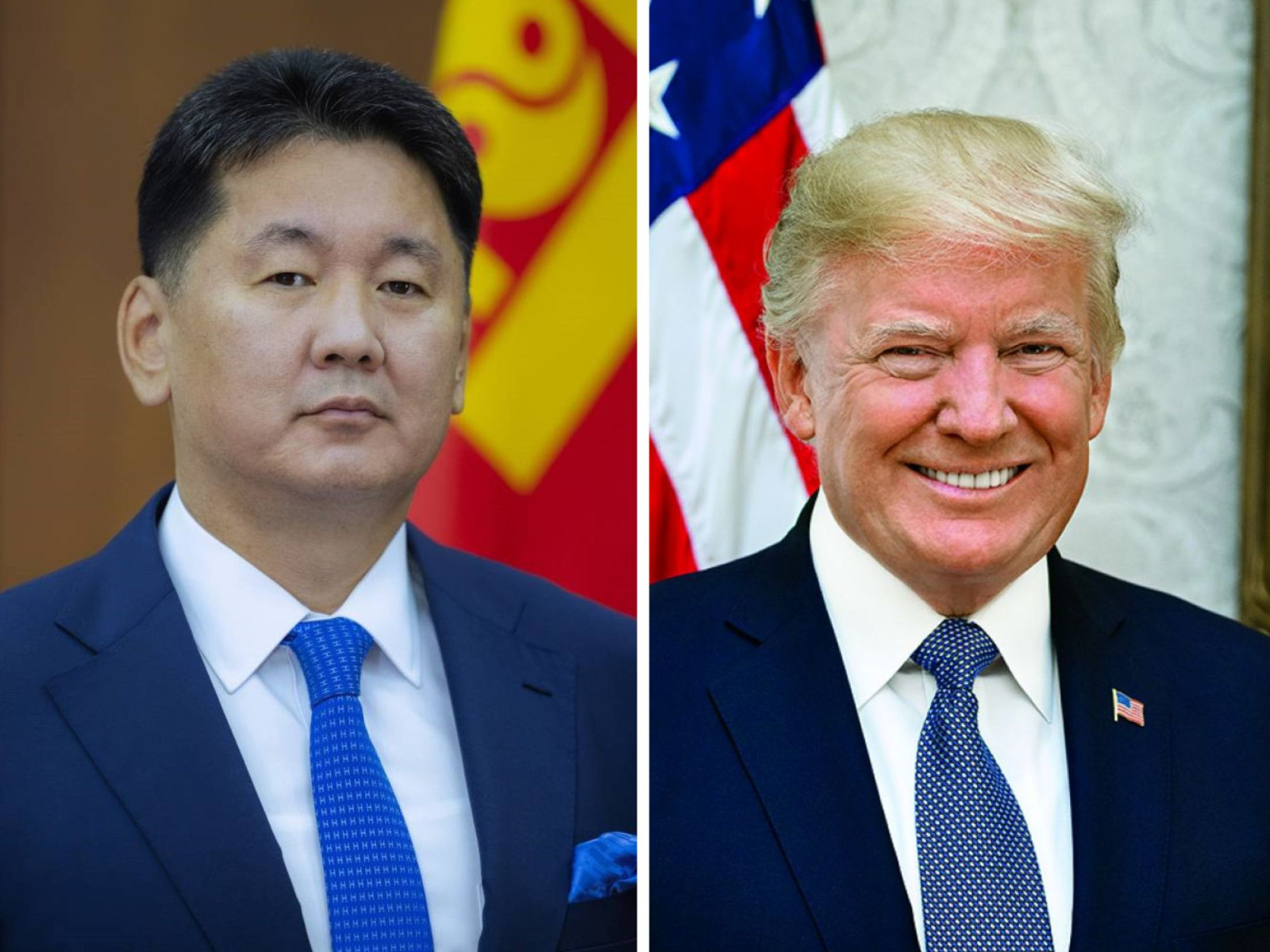 Ерөнхийлөгч У.Хүрэлсүхэд АНУ-ын Ерөнхийлөгч Д.Трамп баяр наадмын мэндчилгээ ирүүлжээ