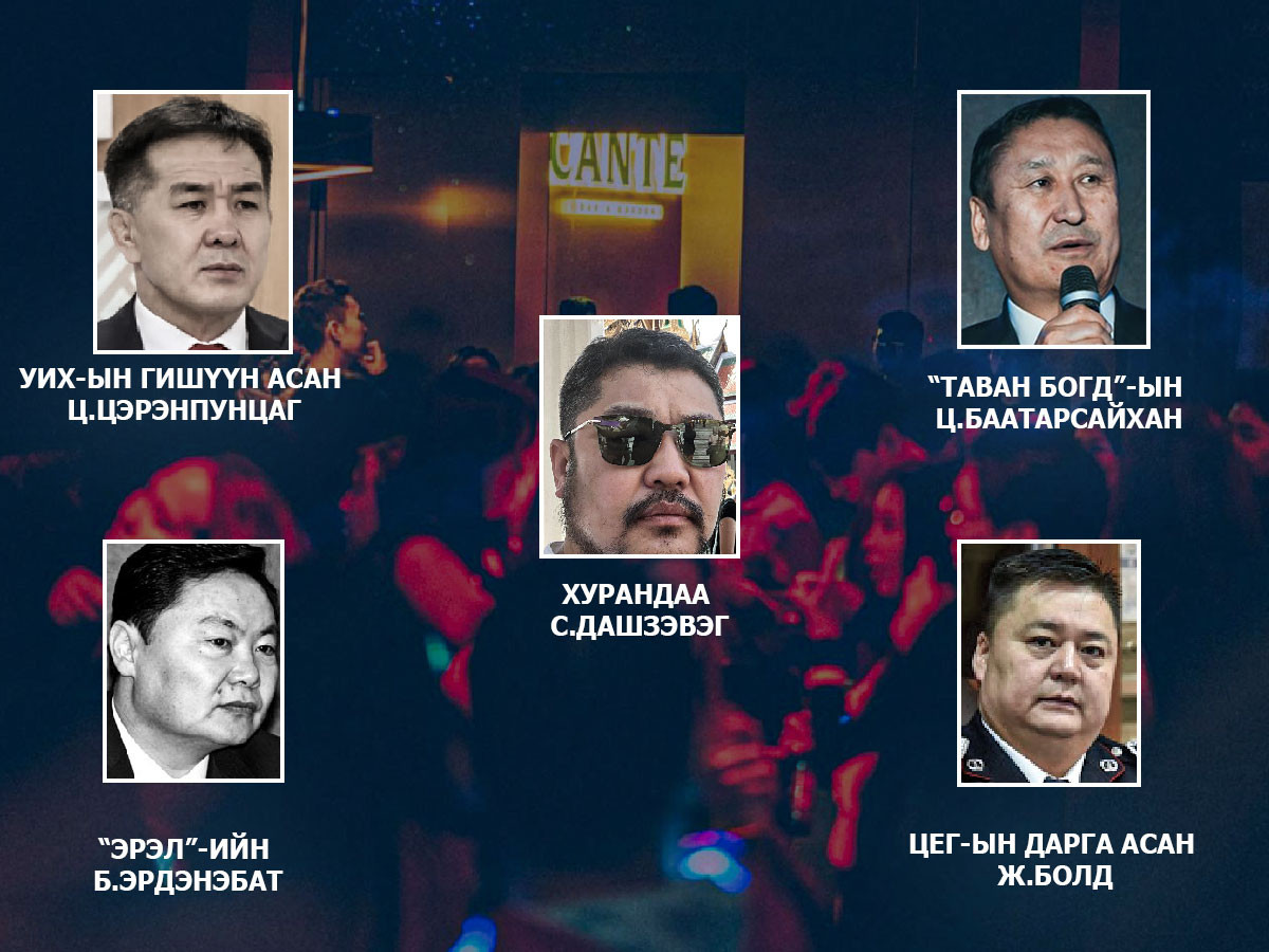 “Зодуулсан” гэх иргэн нь хурандаа С.Дашзэвэгийн хүү бөгөөд хэргийн газарт “Таван Богд”-ын Ц.Баатарсайхан, ЦЕГ-ын дарга асан Ж.Болдын хүү нарын 10 гаруй залуус байсан байж болзошгүй байна