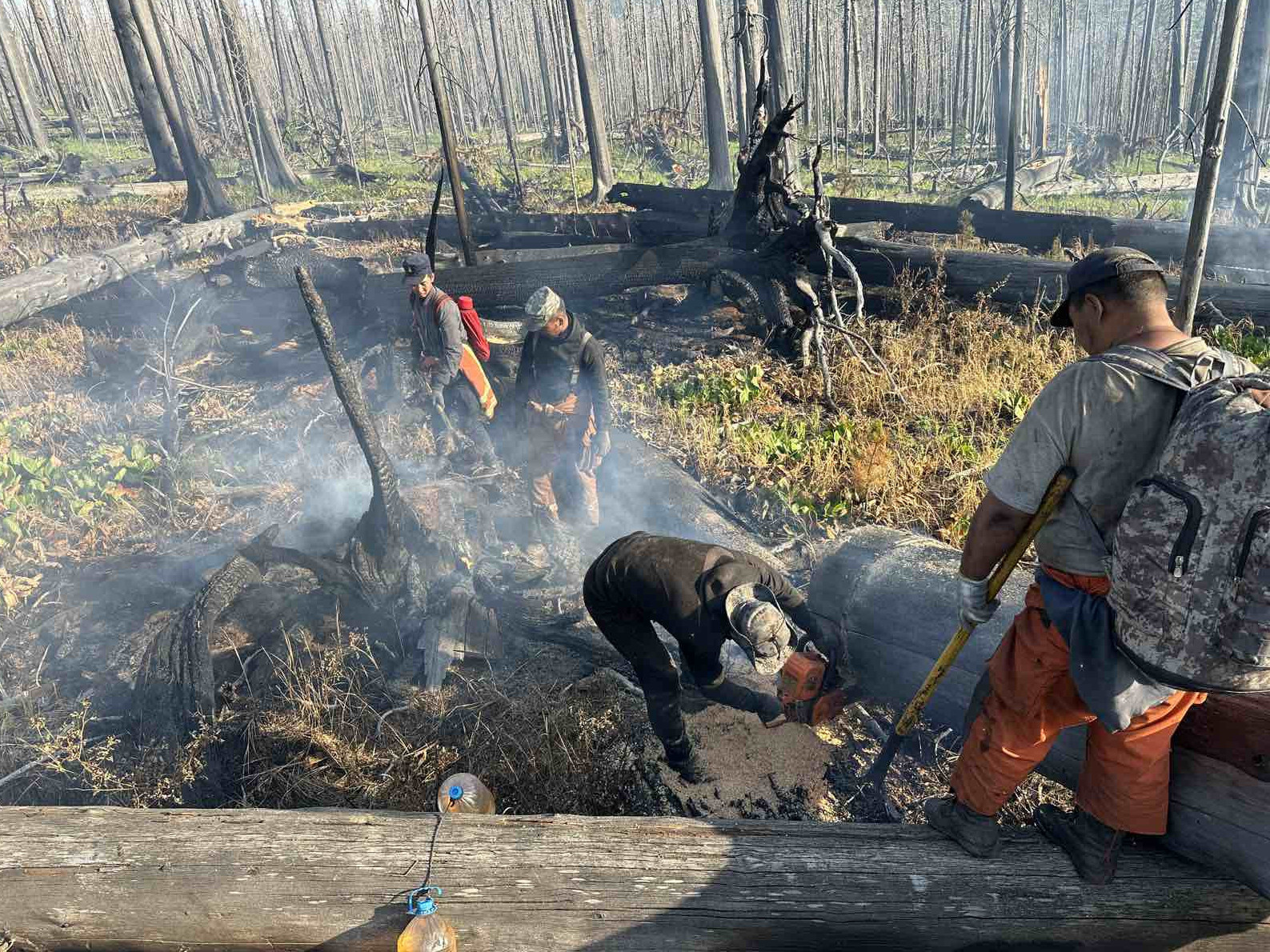 Сэлэнгэ, Хөвсгөл, Баян-өлгий аймагт гарсан зургаан түймрийг унтраахаар ажиллаж байна