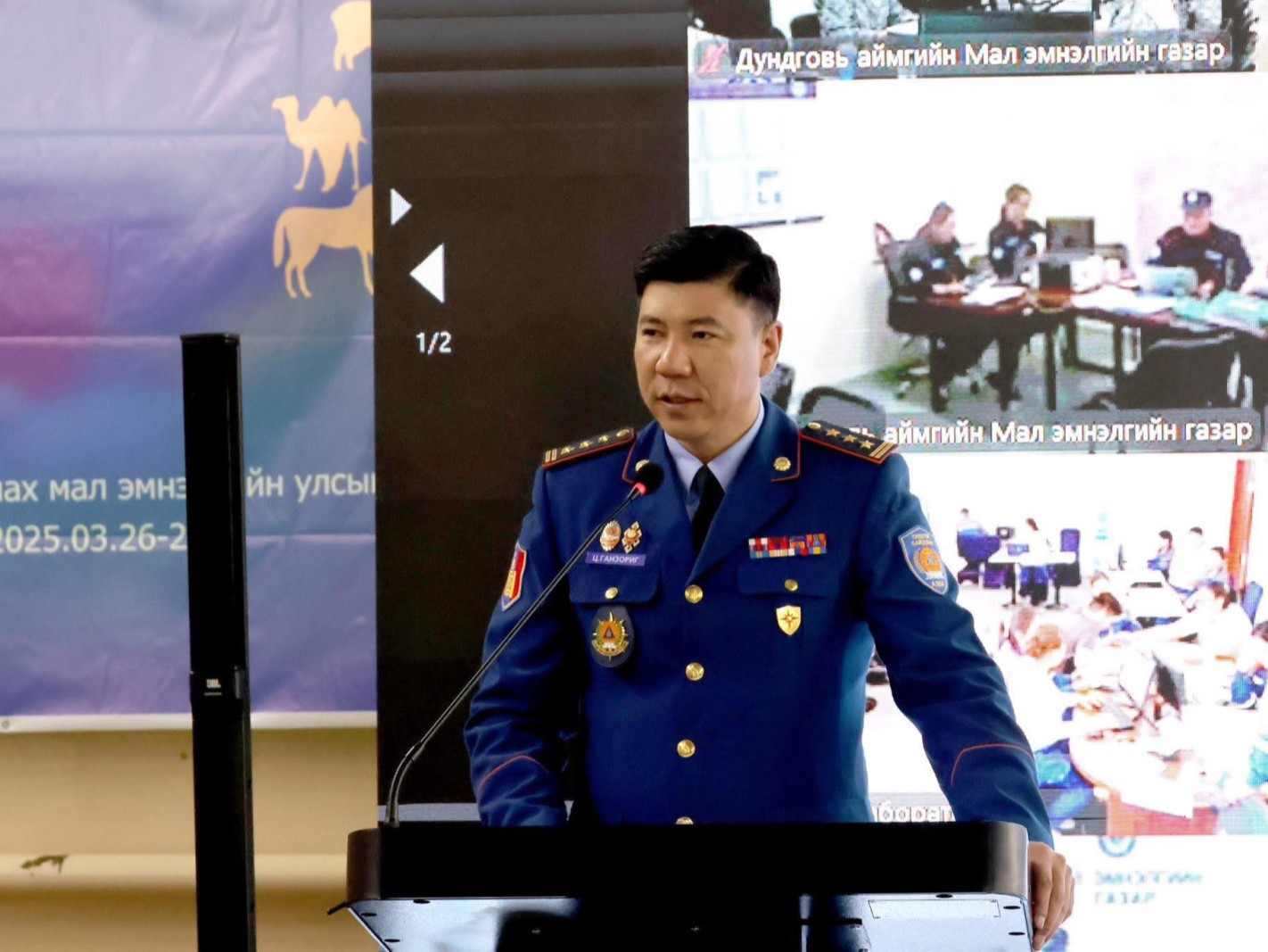 Ц.Ганзориг: Цаг агаарын онцгой нөхцөлтэй холбоотойгоор шаардлагатай тохиолдолд авто замын хөдөлгөөнийг хязгаарлах чиглэлийг УОК-оос өглөө