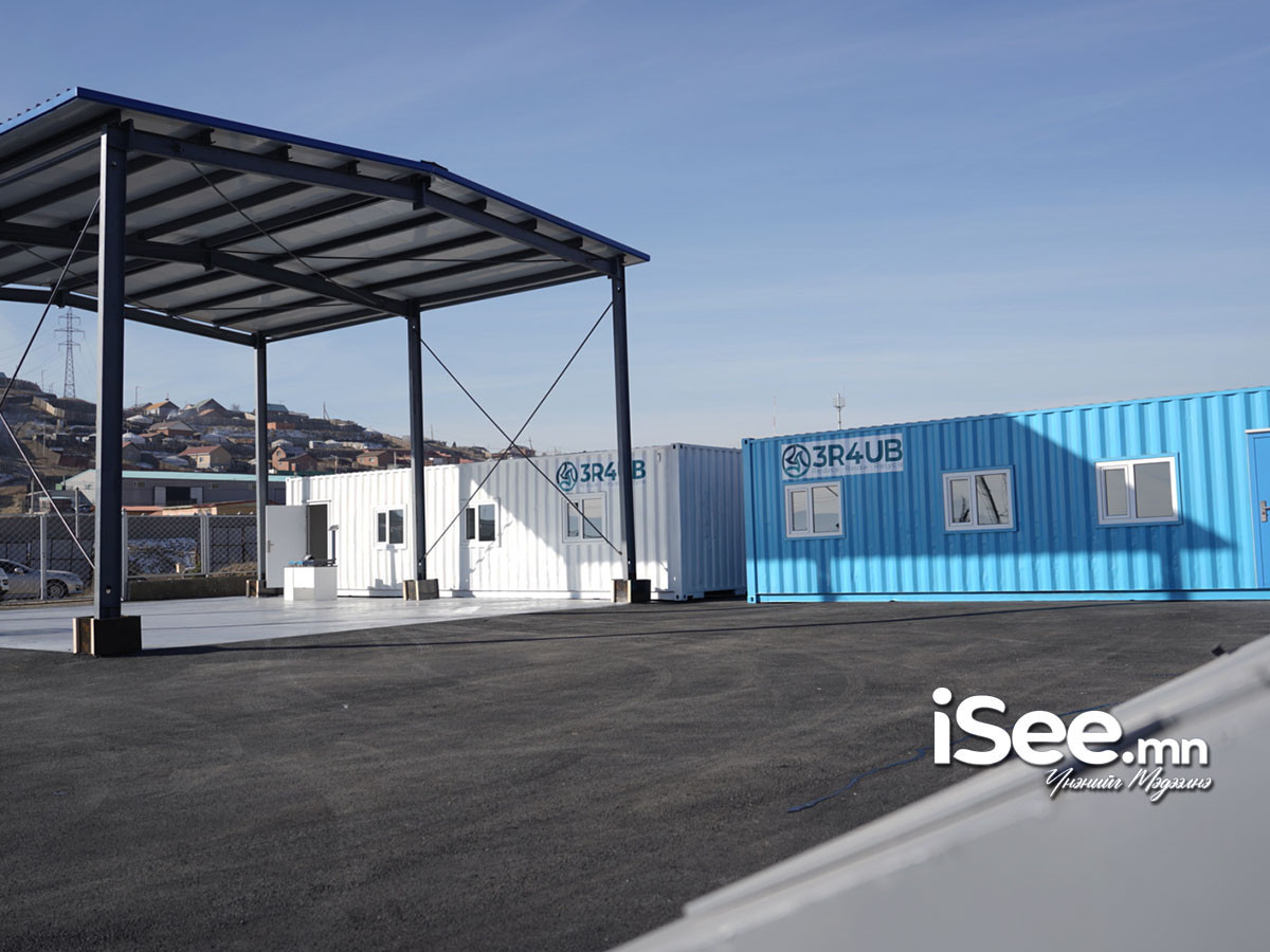 Чингэлтэй дүүрэг ангилан ялгасан хог хаягдлыг эдийн засгийн эргэлтэд оруулах төвлөрсөн байгууламжтай боллоо