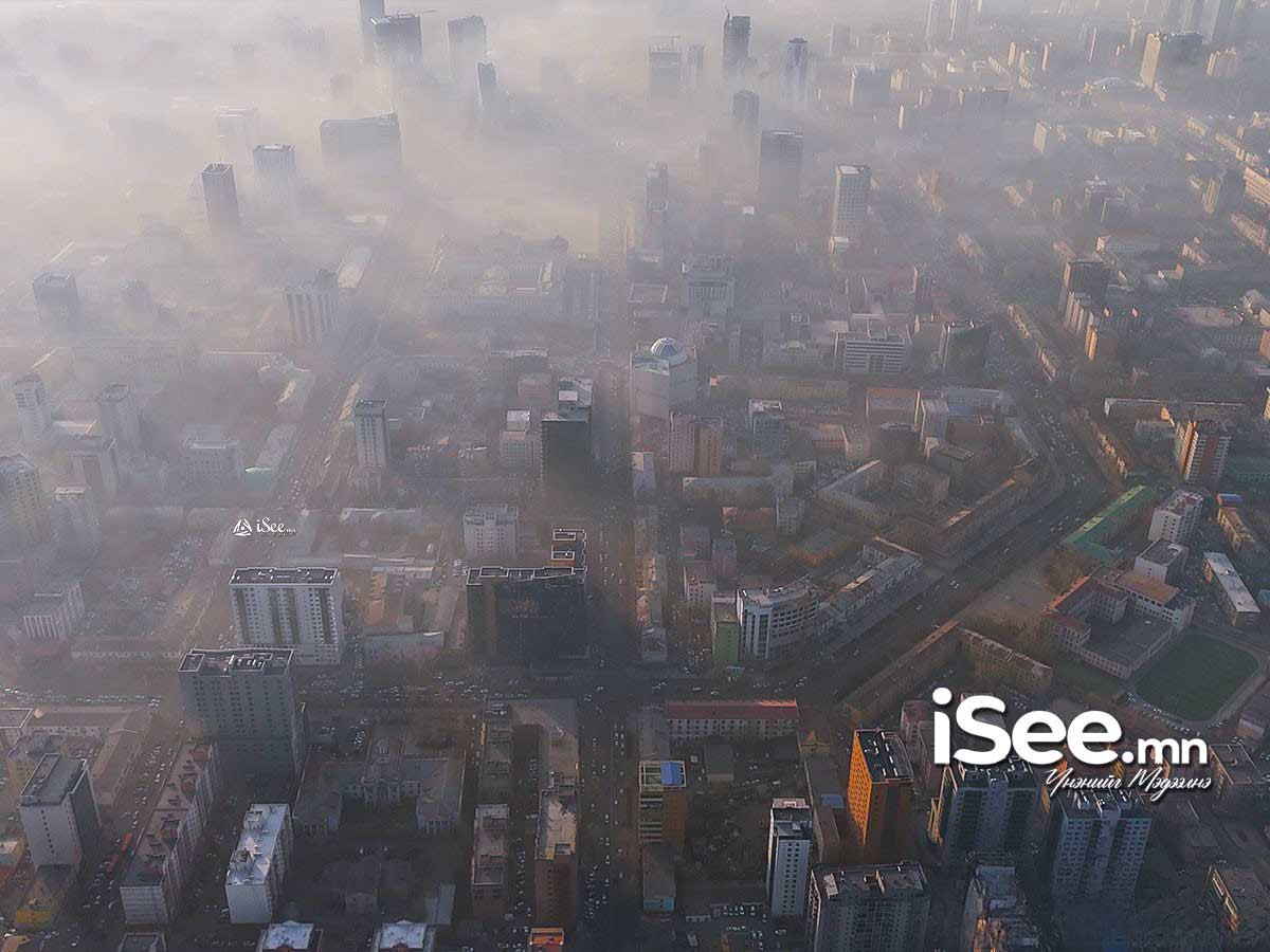  Баянхошууд агаар маш их бохирдолтой байгаа бол 100 айлд бохирдолтой байна 