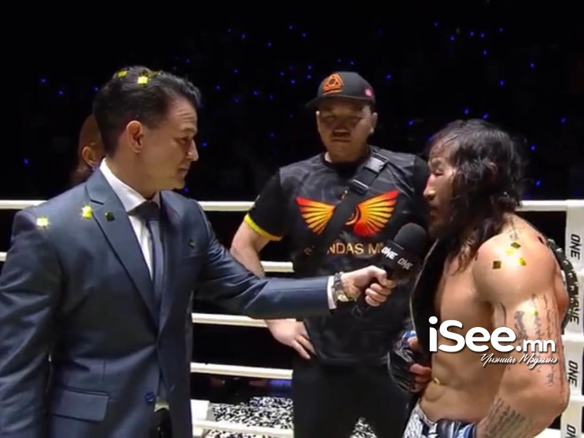 Холимог тулаанч Б.Энх-Оргил "One Championship" холбооны аварга боллоо