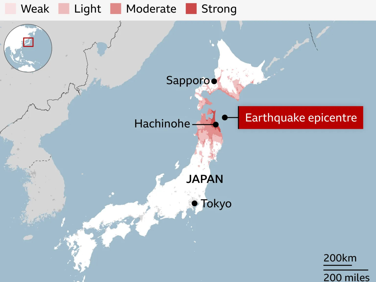 Японд газар хөдлөлтийн чичирхийлэл үргэлжилж болзошгүй тул иргэдээ "бэлэн байдалд байх"-ыг Ерөнхий сайд нь уриалжээ