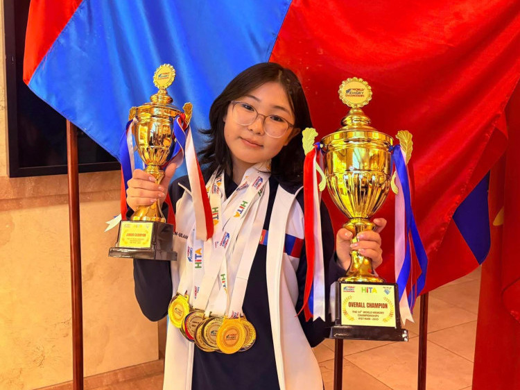 Их мастер О.Наранзул ой тогтоолын дэлхийн аварга болж, 10 сая төгрөгийн эзэн болжээ