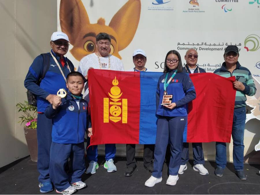 Азийн залуучуудын V пара наадмаас Монголын баг гурван алтан медаль хүртлээ