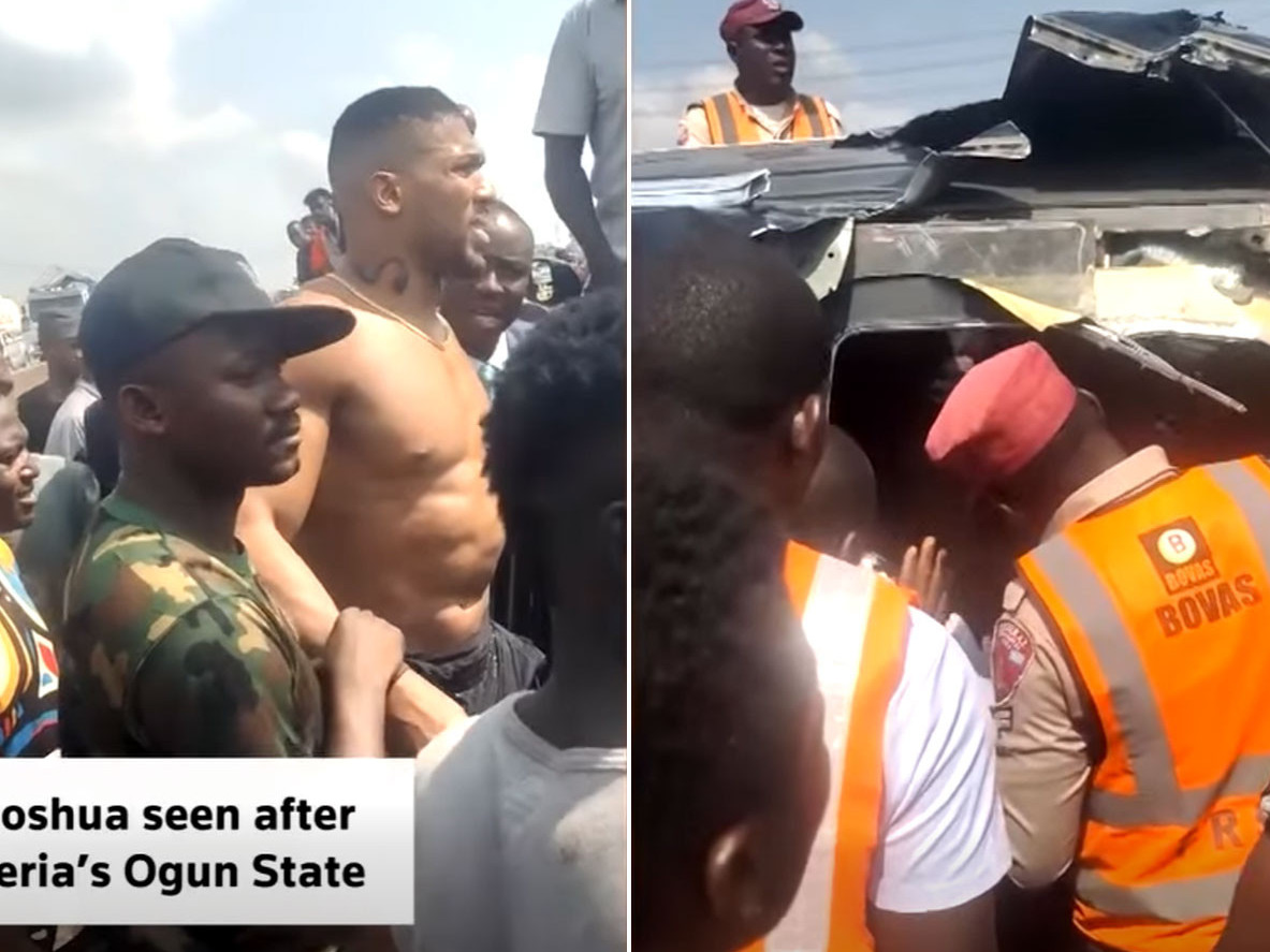 ВИДЕО: Дэлхийн хүнд жингийн боксын аварга асан Энтони Жошуа авто ослын улмаас гэмтжээ 