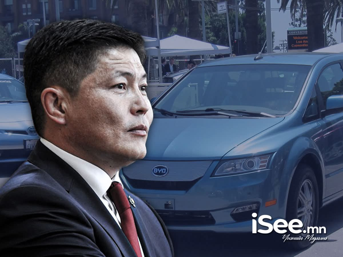 БАРИМТ: Х.Нямбаатар таксинд явуулахаар “BYD E6” загварын автомашиныг БНХАУ-аас худалдаж авахаар аль хэдийнээ сонгосон байж магадгүй байна