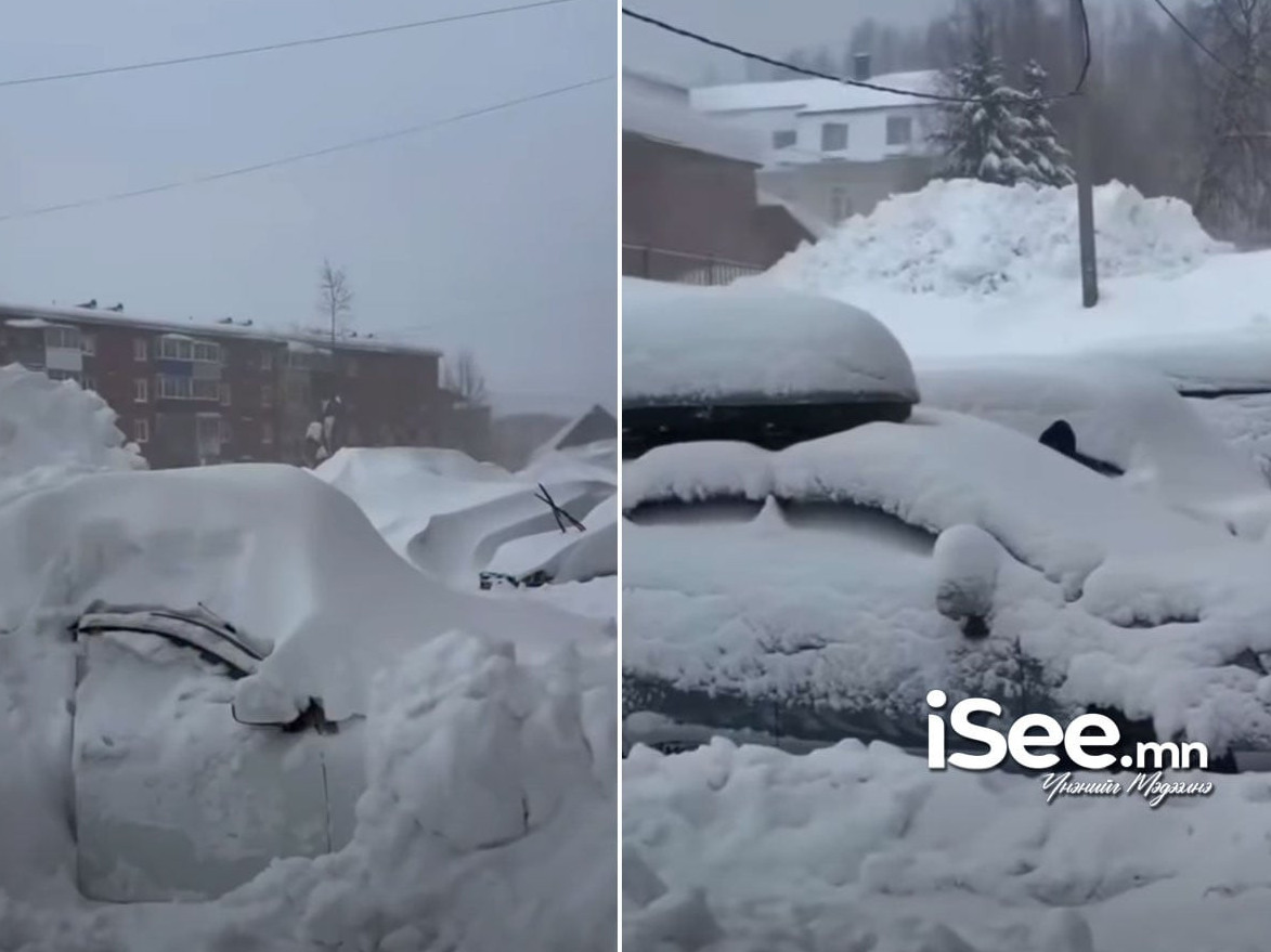 ВИДЕО: ОХУ-ын Камчаткагийн хойгт түүхэнд байгаагүй их хэмжээний цас орсны улмаас хүнсний хангамж тасалдсан байна 
