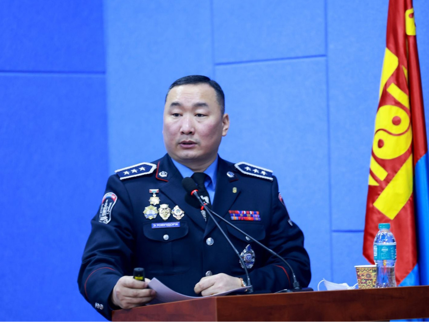 Э.Товуудорж: Өнгөрсөн онд мансууруулах бодистой холбоотой 307 хэрэг илрүүлсэн