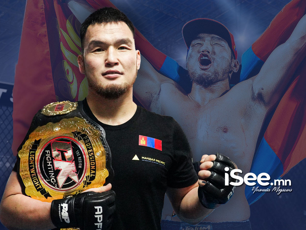 Х.Хатанбаатар: Америк тулаанч Н.Жефферсоныг нутгийнх нь дэвжээн дээр ялж, “CK Fighting” холбооны 70 кг жингийн аваргын бүсний эзэн болсон