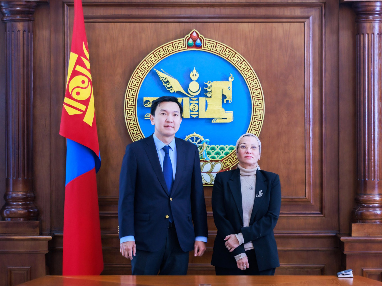 УИХ-ын дарга Н.Учрал COP17 хурлын бэлтгэл ажлын талаар ярилцлаа