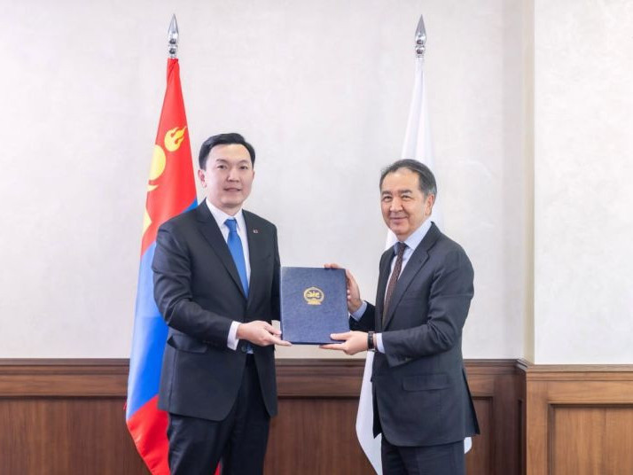 УИХ-ын дарга Н.Учрал Евразийн эдийн засгийн комиссын Сайд нарын зөвлөлийн дарга Б.А.Сагинтаевтай уулзав