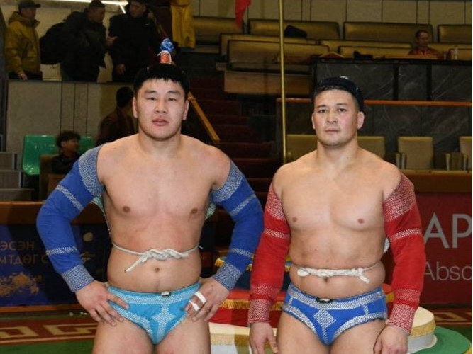 Сумын цолтон залуу бөхчүүдийн сар шинийн барилдаанд Сумын заан А.Тодмагнай түрүүлжээ 